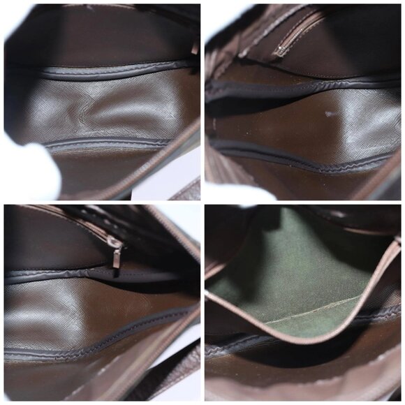 Burberrys Nova Check Shoulder Bag Canvas Beige Auth - Picture 15 of 16